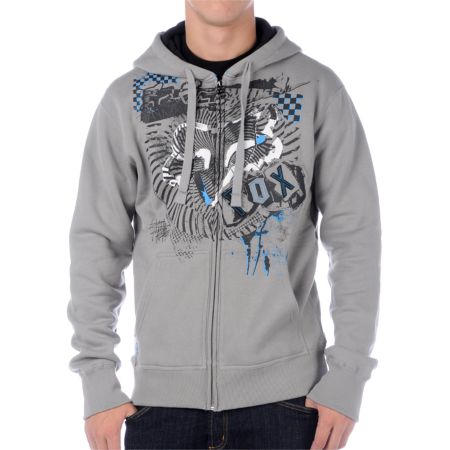 Fox New Waves Grey Hoodie