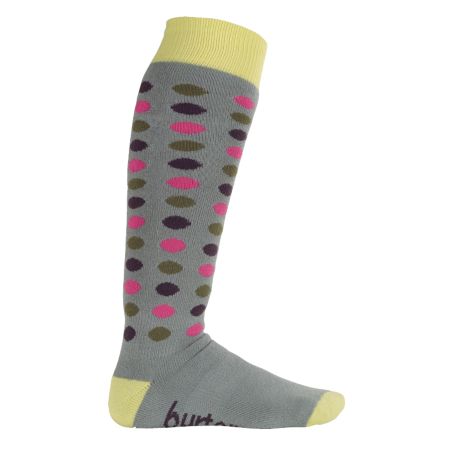 Burton Girls MicroSupreme Grey Snow Socks