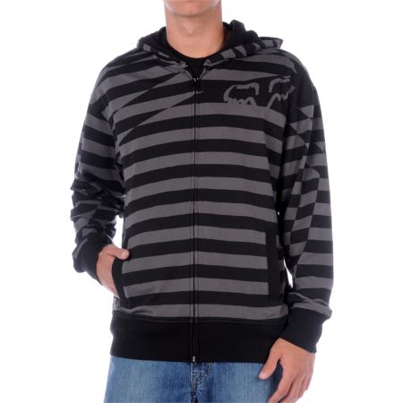 Fox Jigsaw Black Hoodie