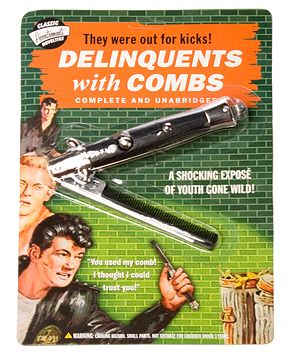 Accoutrements Delinquents With Combs