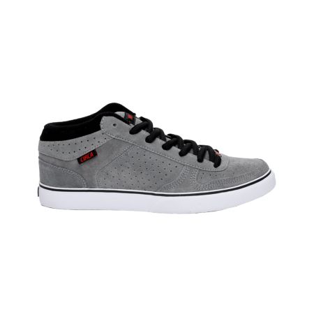 Circa 8 Track Grey, Black & Red Shoes