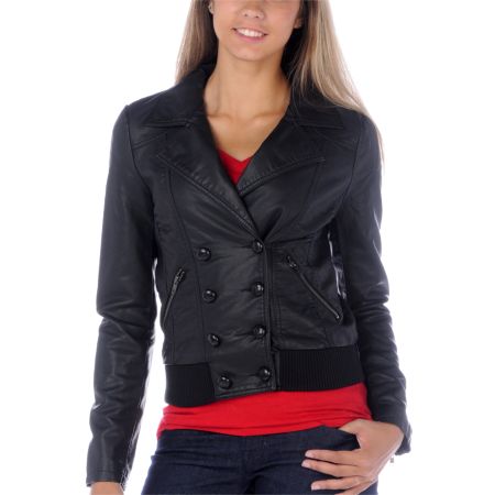 Obey Siren 2 Black Jacket