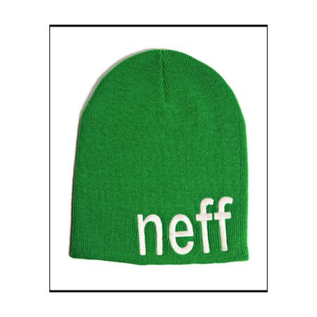 Neff Form Green Beanie