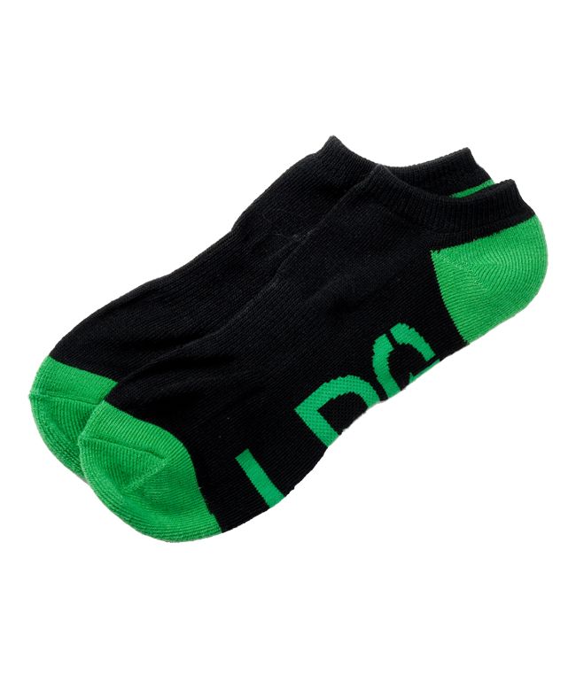 LRG Black & Green Ankle Socks