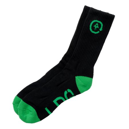 LRG Crew Black & Green Socks  