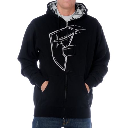 Famous Stars & Straps Midnight Black Hoodie