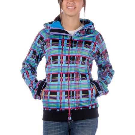 Aperture Girl Reese Black Paid Softshell Jacket