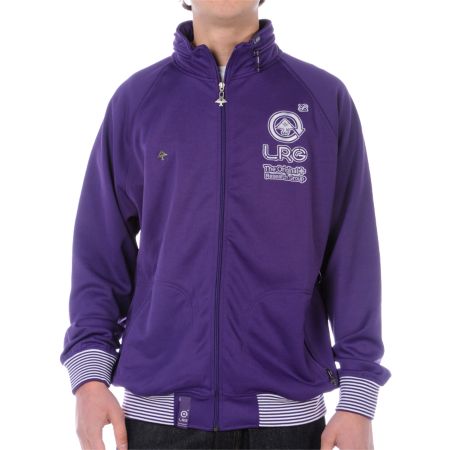 LRG Grass Roots Purple Track Jacket