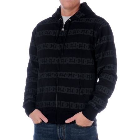 DC Shoes Starline Stripe Black Hoodie