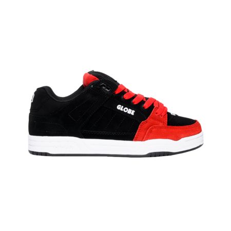 Globe Tilt Black, Red & White Shoe