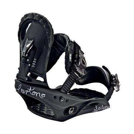 Burton Girls Stiletto Black Snowboard Bindings