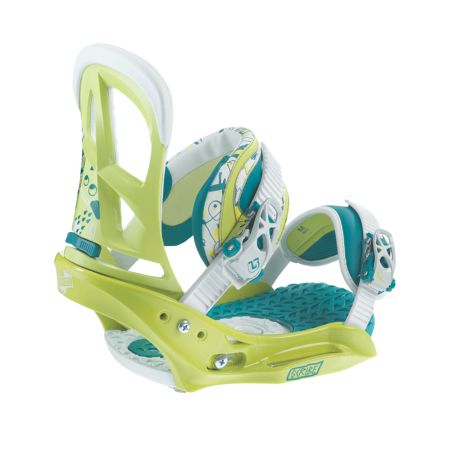 Burton Girls Scribe EST Lime Snowboard Bindings