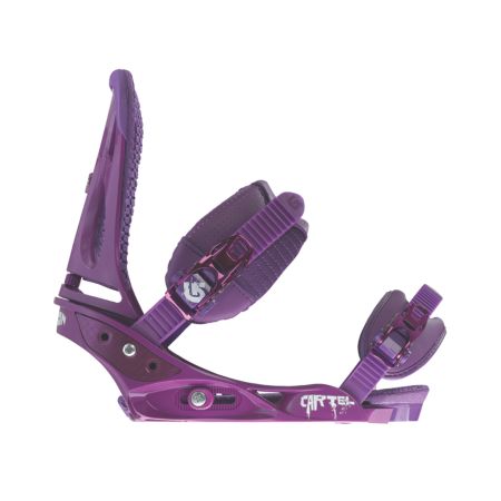 Burton Cartel Purple Snowboard Bindings