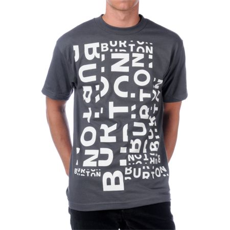 Burton Slots Charcoal Tee Shirt