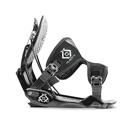 Flow Quattro Black Snowboard Bindings