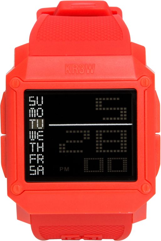 KR3W Halo Red Watch