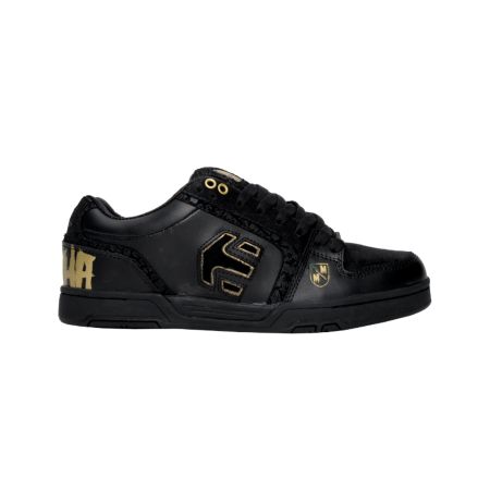 Etnies Chrome Metal Mulisha Black & Gold Shoe