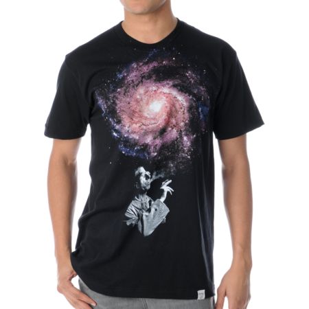 Imaginary Foundation Infinite Black Tee Shirt