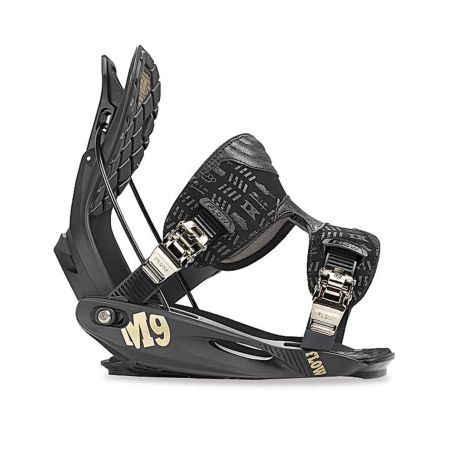 Flow M9 Black Snowboard Bindings