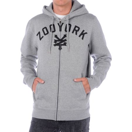 Zoo York Immergruen Grey Hoodie