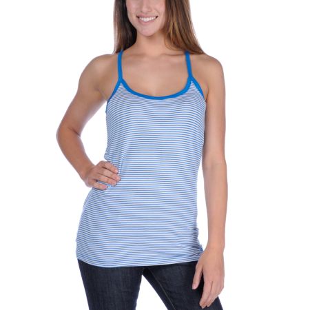 Matix Bridgette Stripe Blue Tank Top 