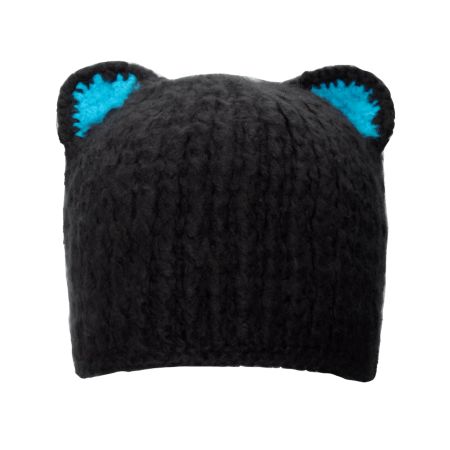 Spacecraft Juniors Buddha Bear Black Beanie