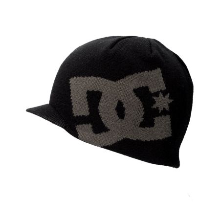 DC Shoes Big Star Visor Black Beanie