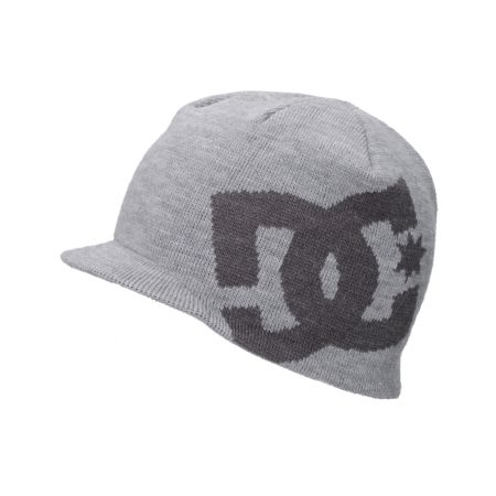 DC Shoes Big Star Grey Visor Beanie
