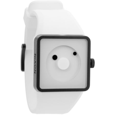 Nixon Newton White Analog Watch