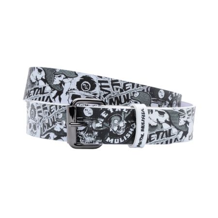 Metal Mulisha Disposition White Belt