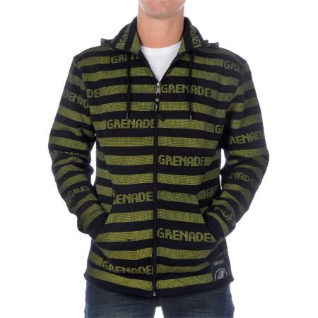 Grenade Castabio Black Fleece Hoodie