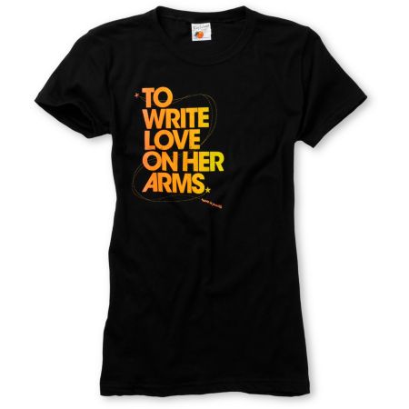 TWLOHA Paramore Title Black Tee Shirt
