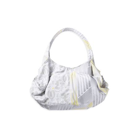 Fox Girls Mixed Tape White Hobo Bag