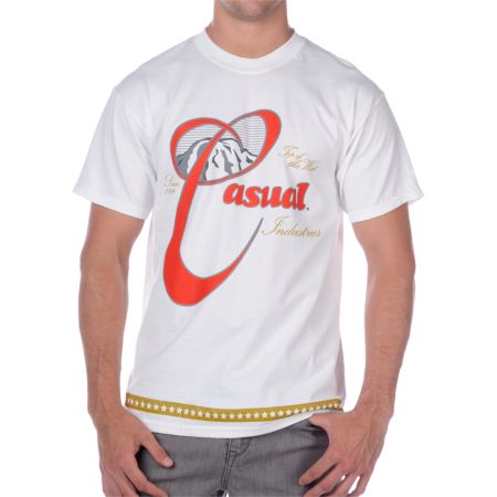 Casual Industrees Bring Rainier White Tee Shirt