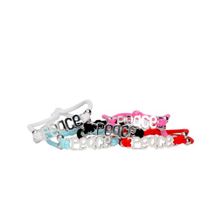 Fad Treasures Word Peace Bracelet