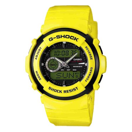 G-Shock G300SC-9A Yellow Watch