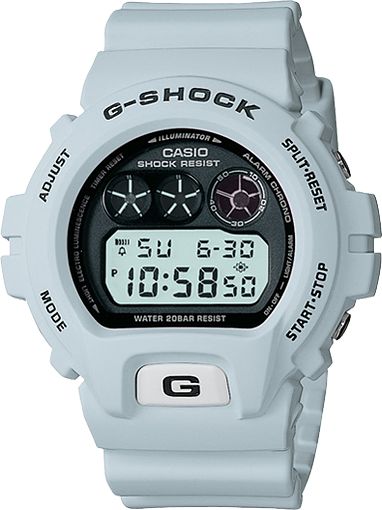 G-Shock DW6900FS-8 Classic Matte White Watch