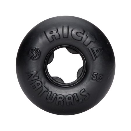 Ricta Natural Black 53mm Skateboard Wheels