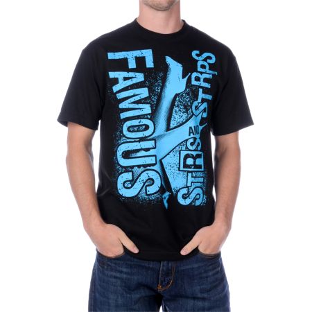 Famous Stars & Straps Handeling Business Black Tee Shirt