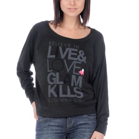 Glamour Kills Something To Believe In Crewneck Sweatshirt