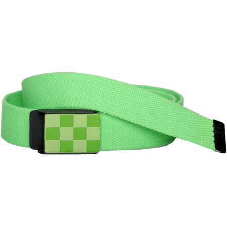 Vans Girls Bright Checks Green Web Belt