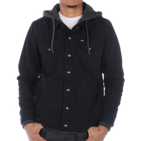 Vans AV Edict Black Denim Jacket