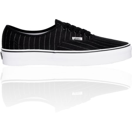 Vans Authentic Black Pinstripe