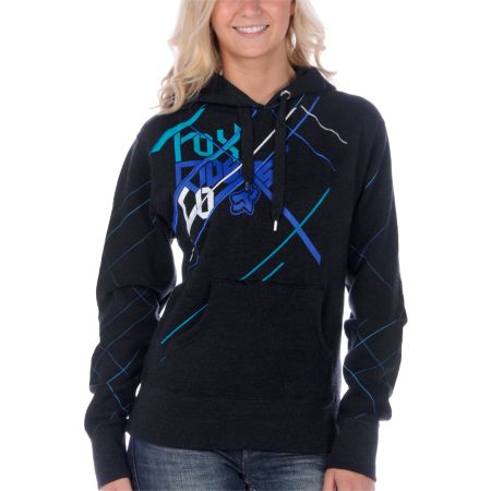 Fox Girls Foxtron Grey Hoodie