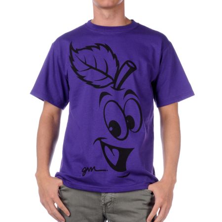 GRN Apple Tree Woodsy Purple Tee Shirt