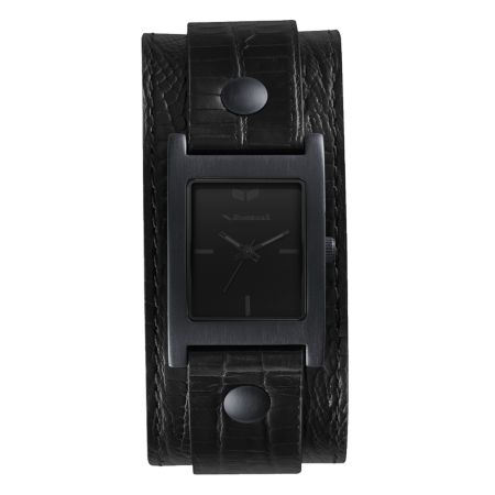 Vestal Electra Black Lizard Analog Watch