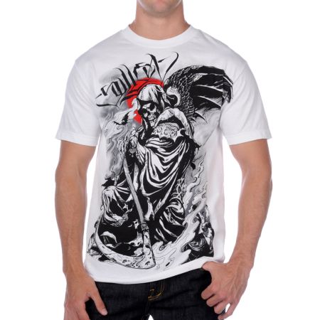 Sullen Death Dealer White Tee Shirt