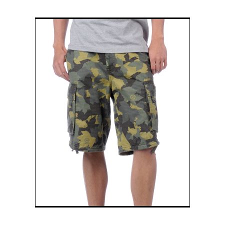 LRG Grass Roots Camouflage Cargo Shorts