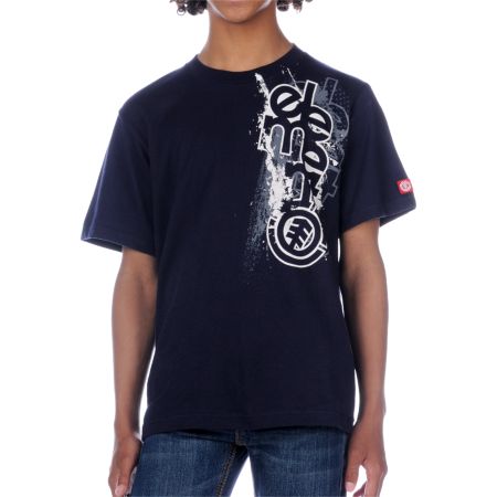 Element Boys Vertigo Navy Tee Shirt