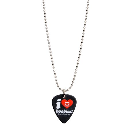 Keep A Breast Foundation I Heart Boobies Necklace